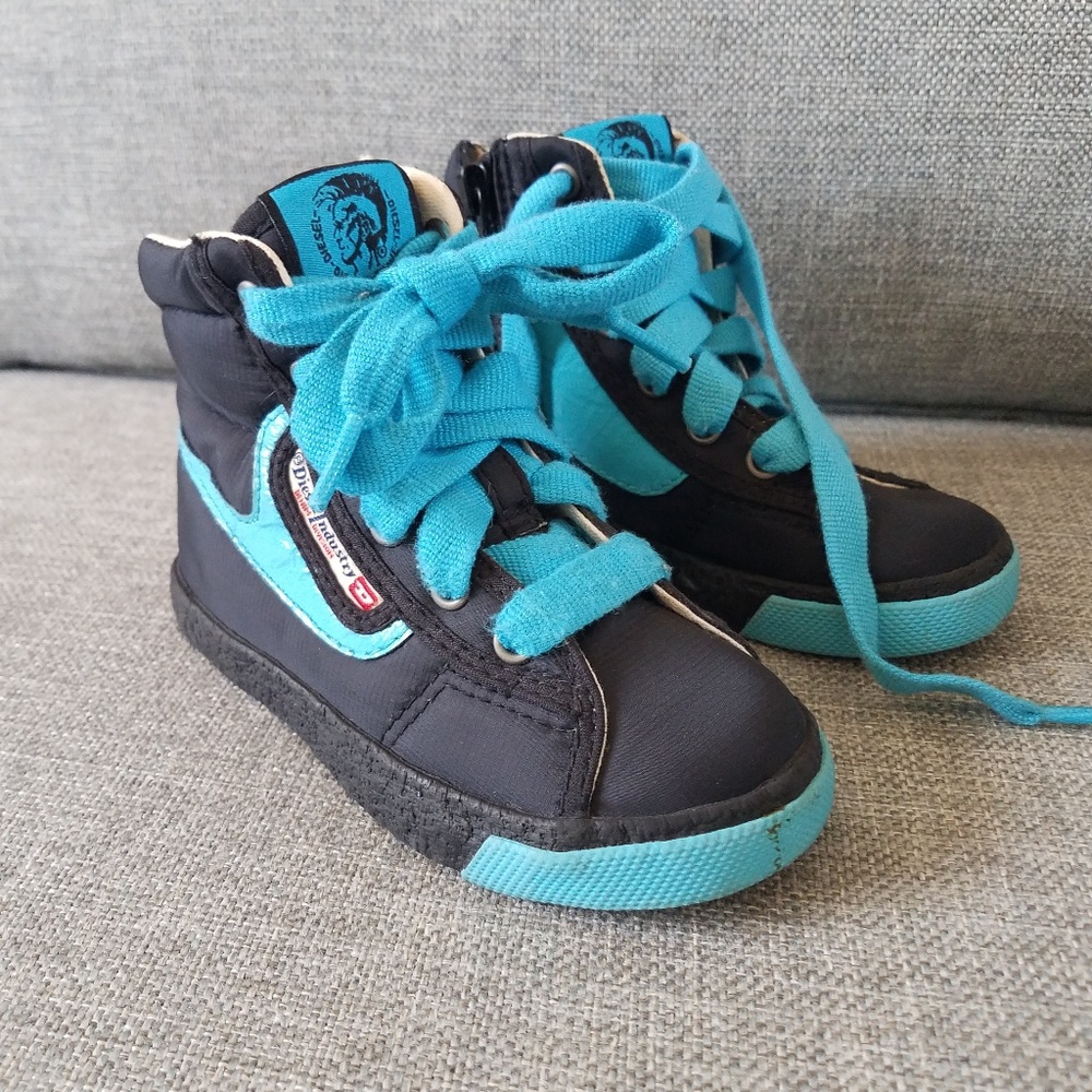 DIESEL Designer Toddler High Tops